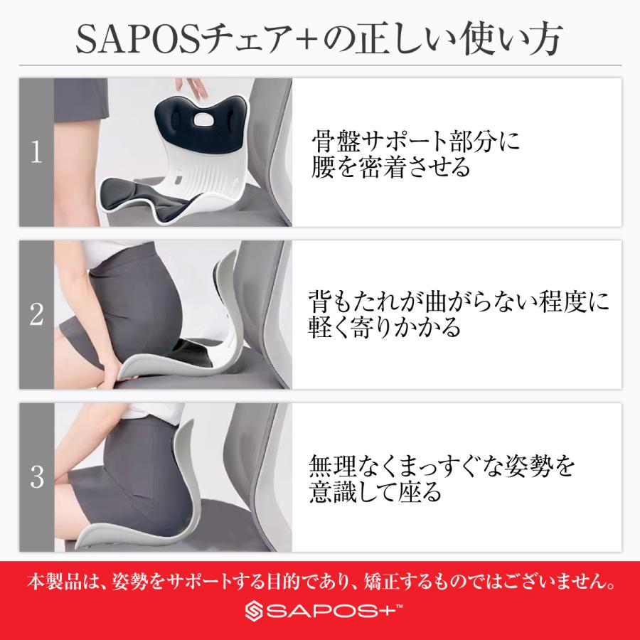 姿勢サポート チェア 椅子 姿勢矯正 SAPOS サポス 正規代理店