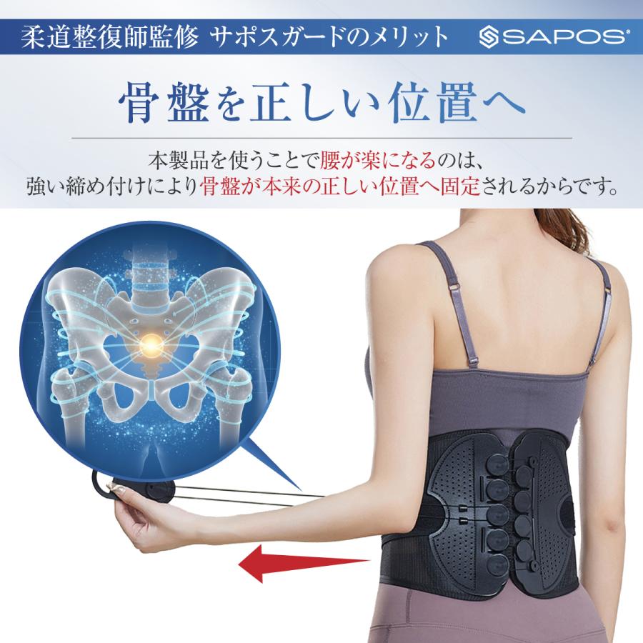 骨盤ベルト 腰痛ベルト 姿勢矯正 滑車 産後 ケア コルセット 正規品