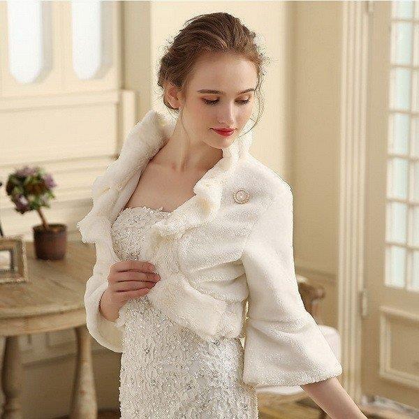 秋冬 防寒ボレロ コート かわいいボレロ 結婚式 ボレロ フォーマル パーティードレスにぴったり お呼ばれ マント