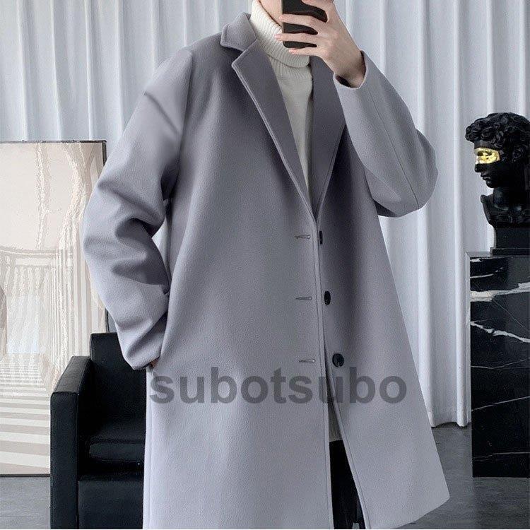 値段が激安 防風 防寒 アウター 通勤 ステンカラー ゆとり ビジネスコート 厚手コート メルトンコート ラシャコート 純色 メンズ チェスターコート 通勤代30代40代 防寒 ロング丈 チェスターコート ラシャコート 保温 秋冬新作4色 紳士服 コート アウター