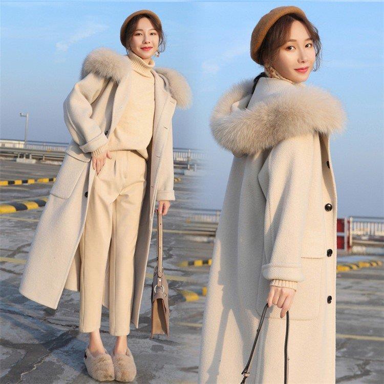 の販売 チェスターコート レディース 秋冬 40代 ロング丈 大毛領 チェスターコート 厚手ラシャコート 体型カバー チェスターコート ダブルボタン韓国風アウター着痩せ 買い大阪 Www Superavila Com