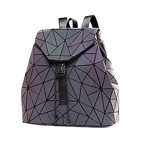 Luminous Backpack Women Lingge Geometric DIOMO Mens Ruc並行輸入品 Bag Shoulder Travel ピクニックバスケット 想像を超えての