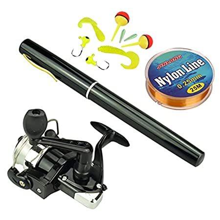 オープニング大セール Multi ロッド 釣り竿 Outools ペン型釣り竿 38インチ ミニポケット 釣り竿とリールコンボ Webショップまごころ店のmulti 旅行 釣り竿セット 旅行 氷 フライ 釣り 海 海水 淡水 お祭り並行輸入品 B07f9v4hq9 Webショップまごころ店 安い 本店 の