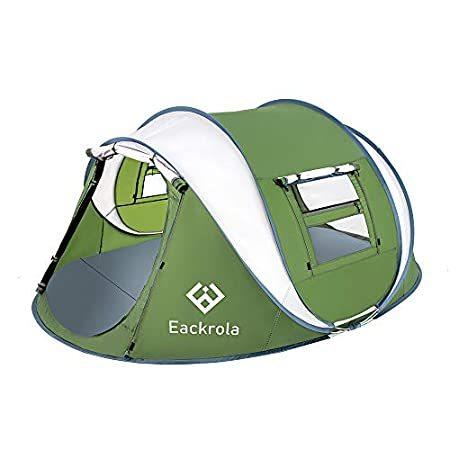 最も優遇の 4~5歳 / 大人用 2~3人用 キャンプ用 ポップアップテント Eackrola ファミリーテント 通気メッ並行輸入品 サンシェルター ビーチテント 簡単設置 その他テント