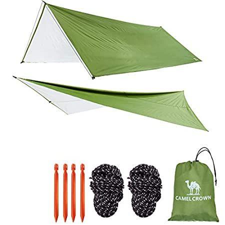 見事な Canopy Tarp, Camping Inch 118 x 138 CROWN CAMEL Sunshade O並行輸入品 Portable UPF50+, その他テント 見事な Canopy Tarp, Camping Inch 118 x 138 CROWN CAMEL Sunshade O並行輸入品 Portable UPF50+, その他テント