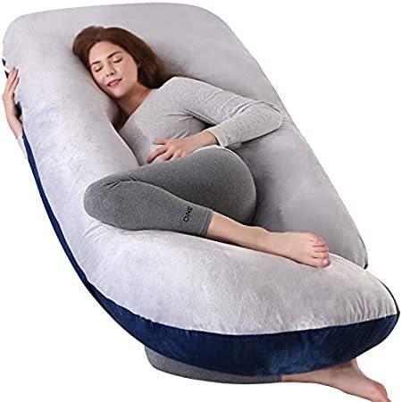 最新 Body Full U-Shaped Pillow Pregnancy Elover Maternity Pre並行輸入品 for Pillow Support 枕、ピロー