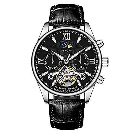 WUTAN Gold Watches for Men 18K Gold-Tone Luxury Automatic Watch Mechanical 並行輸入品