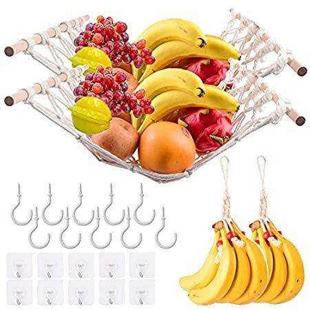 【内祝い】 for Hammock Fruit Macrame 2PCS Kitchen Hammock並行輸入品 Fruit Hanging Cabinet, Under 自立式ハンモック 【内祝い】 for Hammock Fruit Macrame 2PCS Kitchen Hammock並行輸入品 Fruit Hanging Cabinet, Under 自立式ハンモック