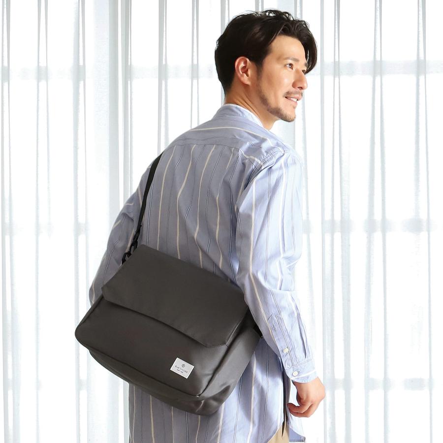 BLUE SINCERE ショルダーバッグ メンズ ナイロン A4 大きめ 斜め