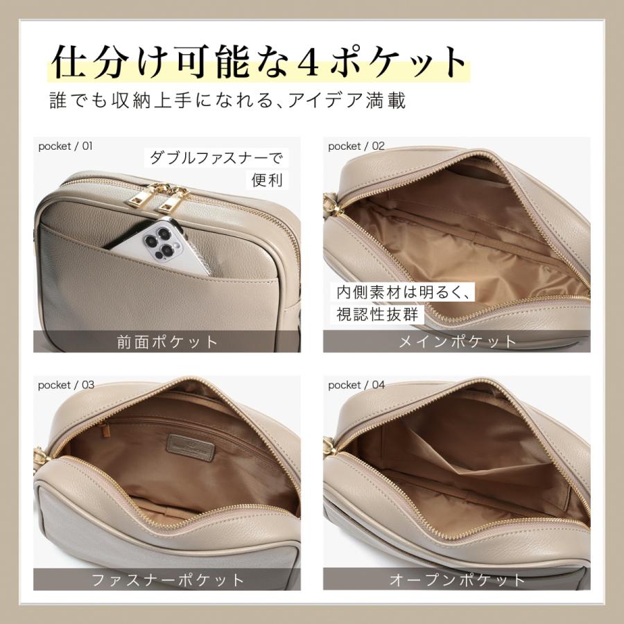 BLUE SINCERE ショルダーバッグ レディース 本革 斜め掛け BLUE SINCERE ショルダーバッグ レディース 本革 斜め掛け