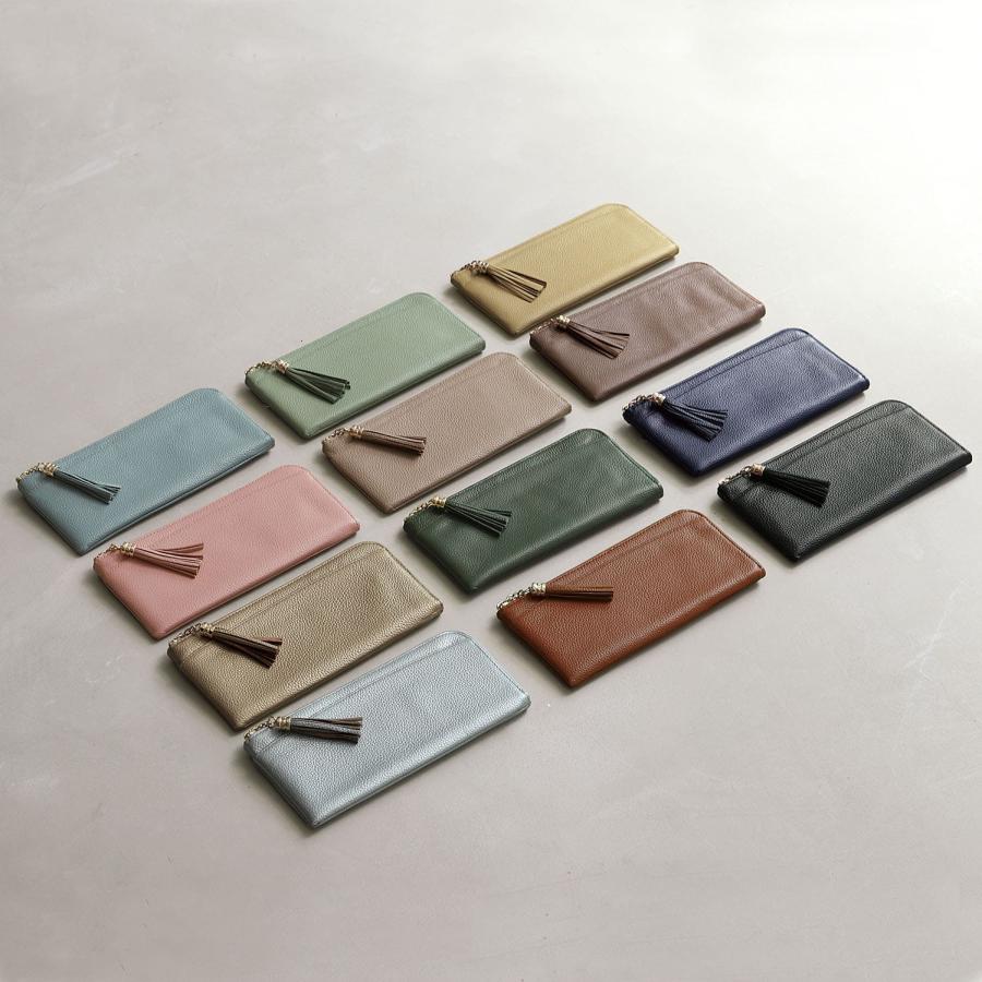 ライトブルー 長財布 スリムデザイン 長財布 ライトブルー |長財布 | WAKO公式オンラインブティック