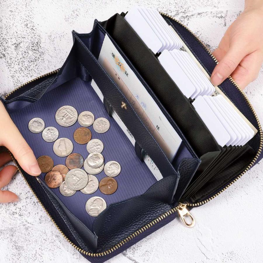 BLUE SINCERE 長財布 レディース 大容量 ギャルソンウォレット BLUE SINCERE 長財布 レディース 大容量 ギャルソンウォレット