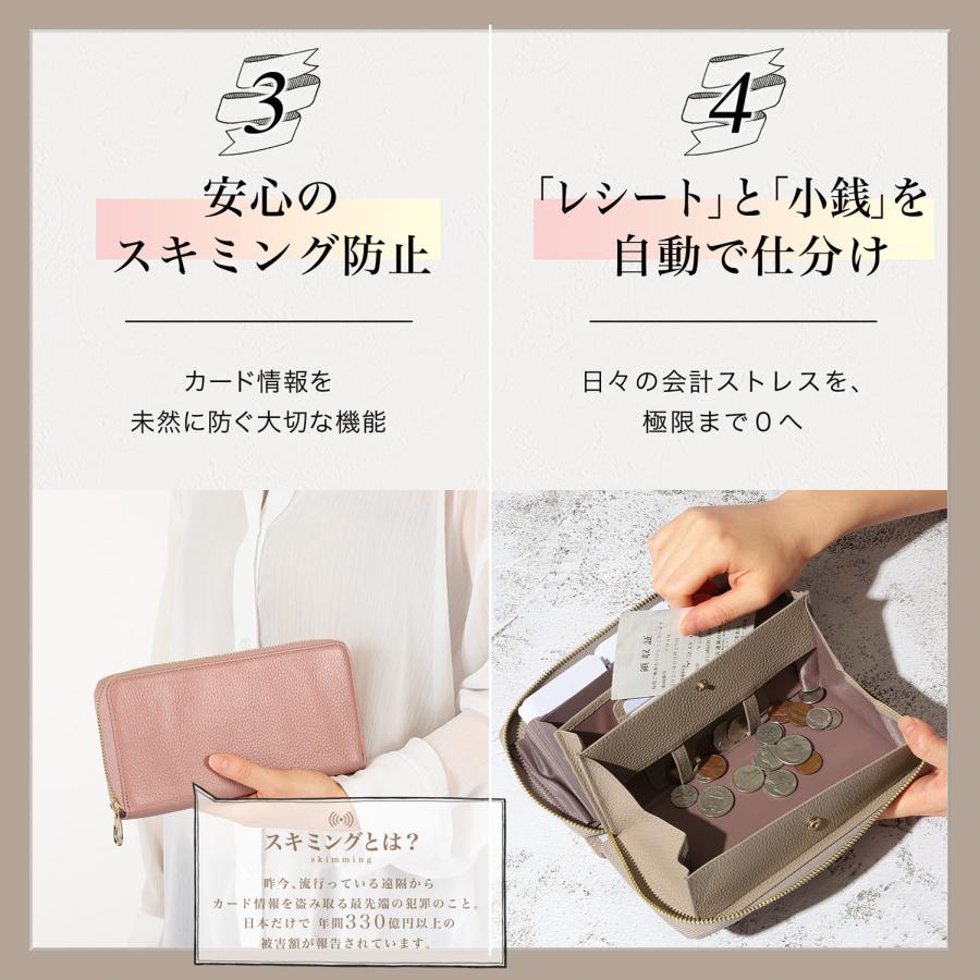 BLUE SINCERE（ブルーシンシア） 長財布 レディース 大容量 ギャルソン