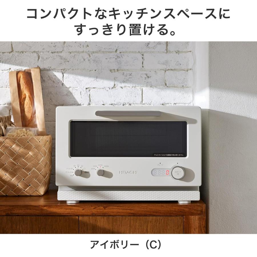MRT-F100-C（アイボリー） 2in1トースターレンジ 【新品未開封】日立 日立 価格.com - 価格比較 [アイボリー] MRT-F100(C) 2in1トースターレンジ 電子レンジ・オーブン