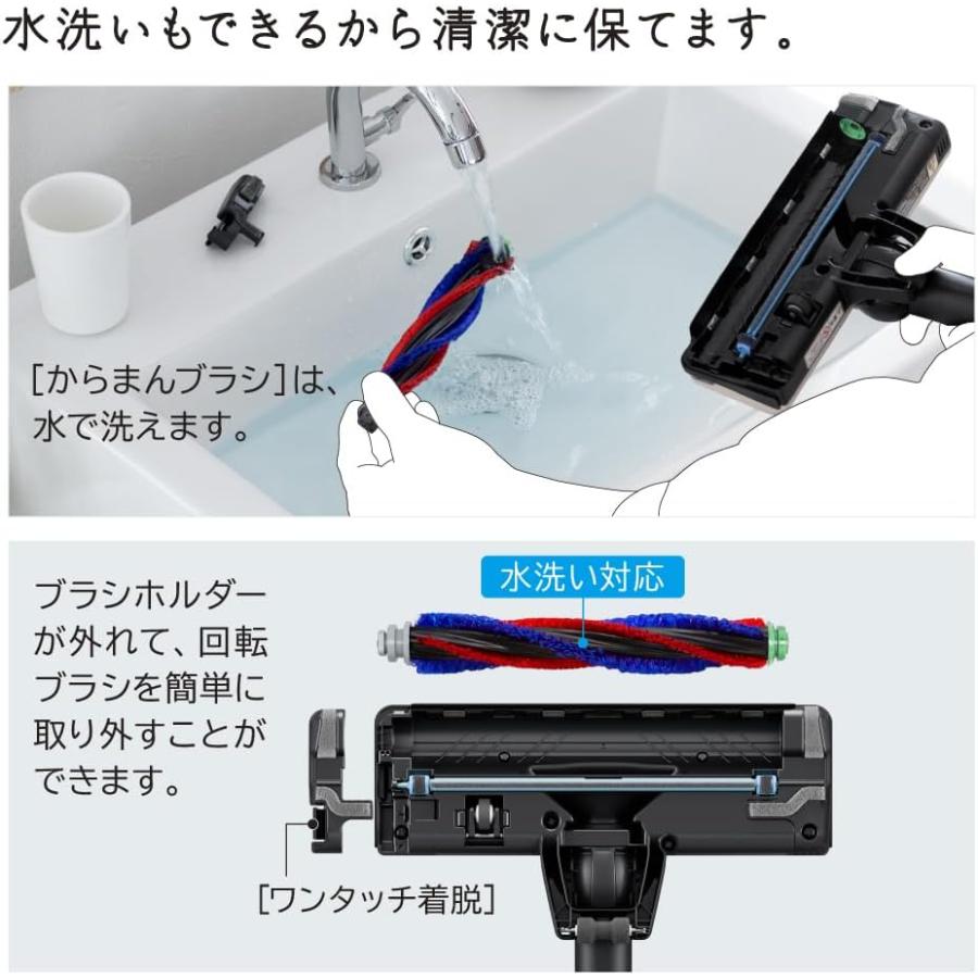 日立（HITACHI） PKV-BK50P-C かるパックスティック コードレス