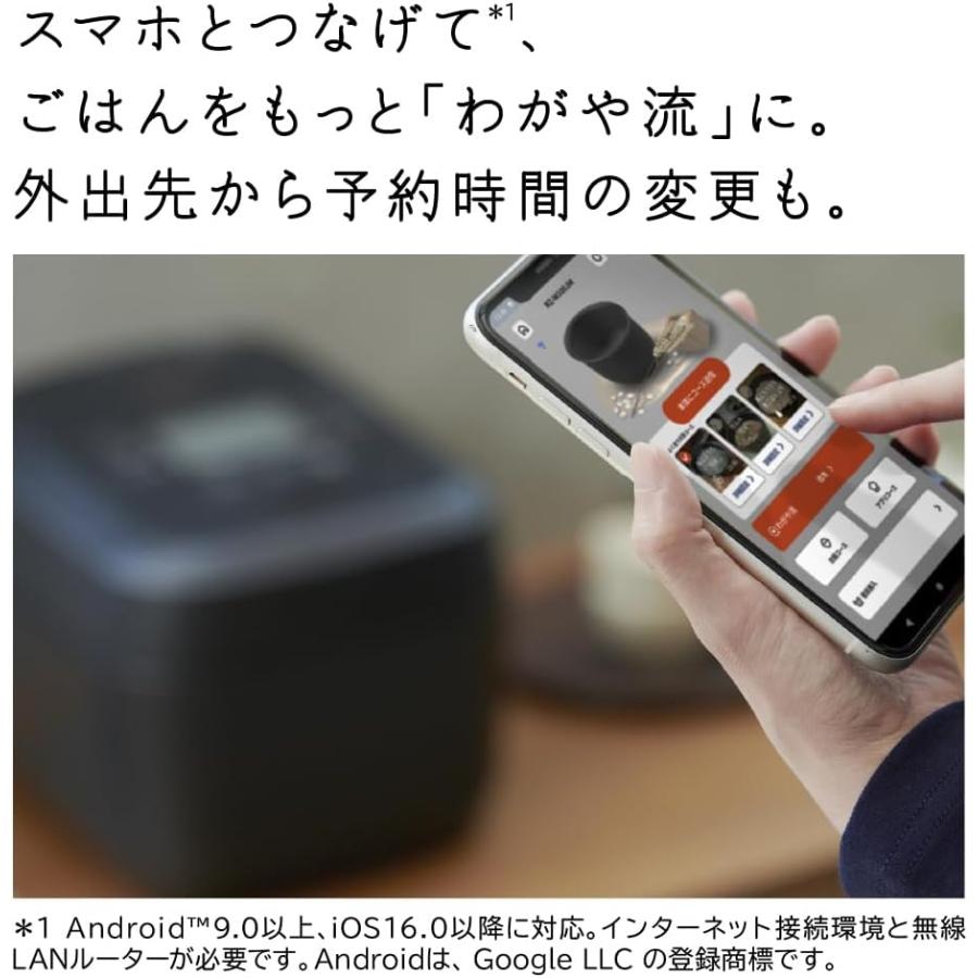 ふっくら御膳 日立 RZ-W100JM-K IH炊飯器 漆黒(ブラック) 圧力