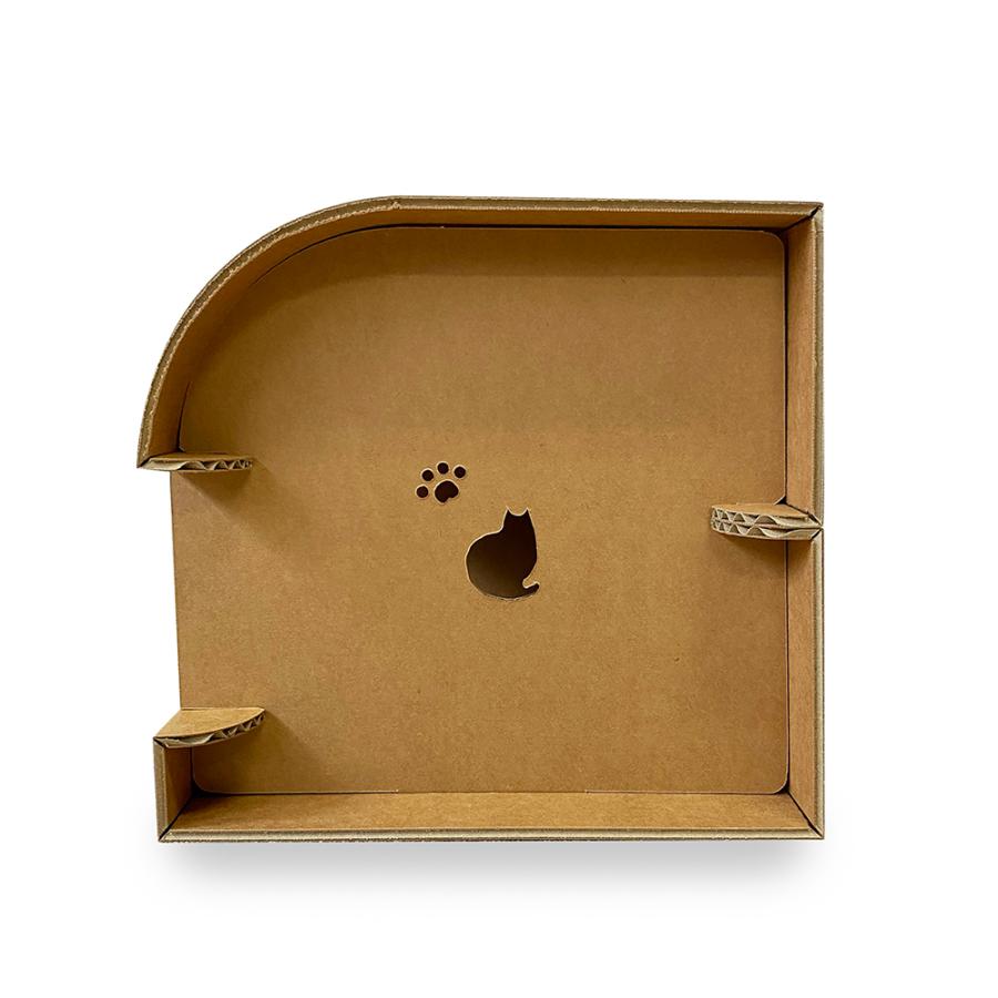 MAGONOTE 国産強化ダンボール猫ハウス NekoRondel -ネコロンデル-（標準サイズ）猫用ハウス ねこハウス ネコハウス ペットハウス 小屋 |  | 03