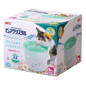 GEX ピュアクリスタル複数飼育猫用 ガーリーグリーン : magpet