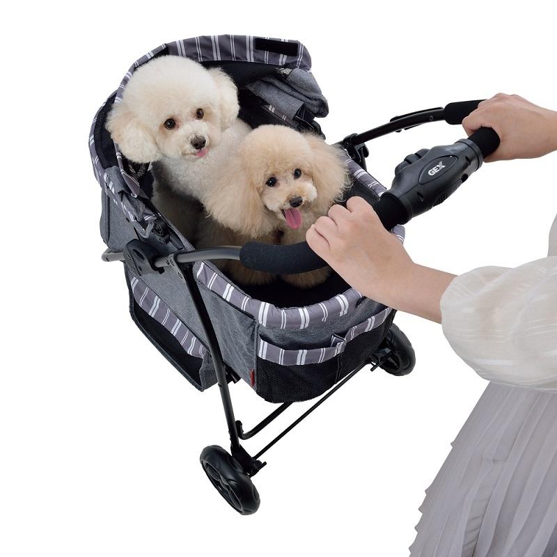 ジェックス わんわんカート スマートハンディ Safety ストライプ