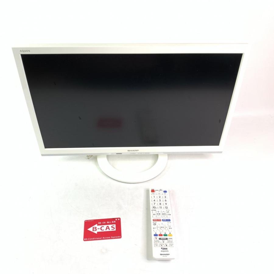 シャープ 22V型 AQUOS フルハイビジョン 液晶テレビ 外付HDD対応(裏番組録画) ホワイト LC-22K45-W  :1024-003705:Mag shop - 通販 - Yahoo!ショッピング
