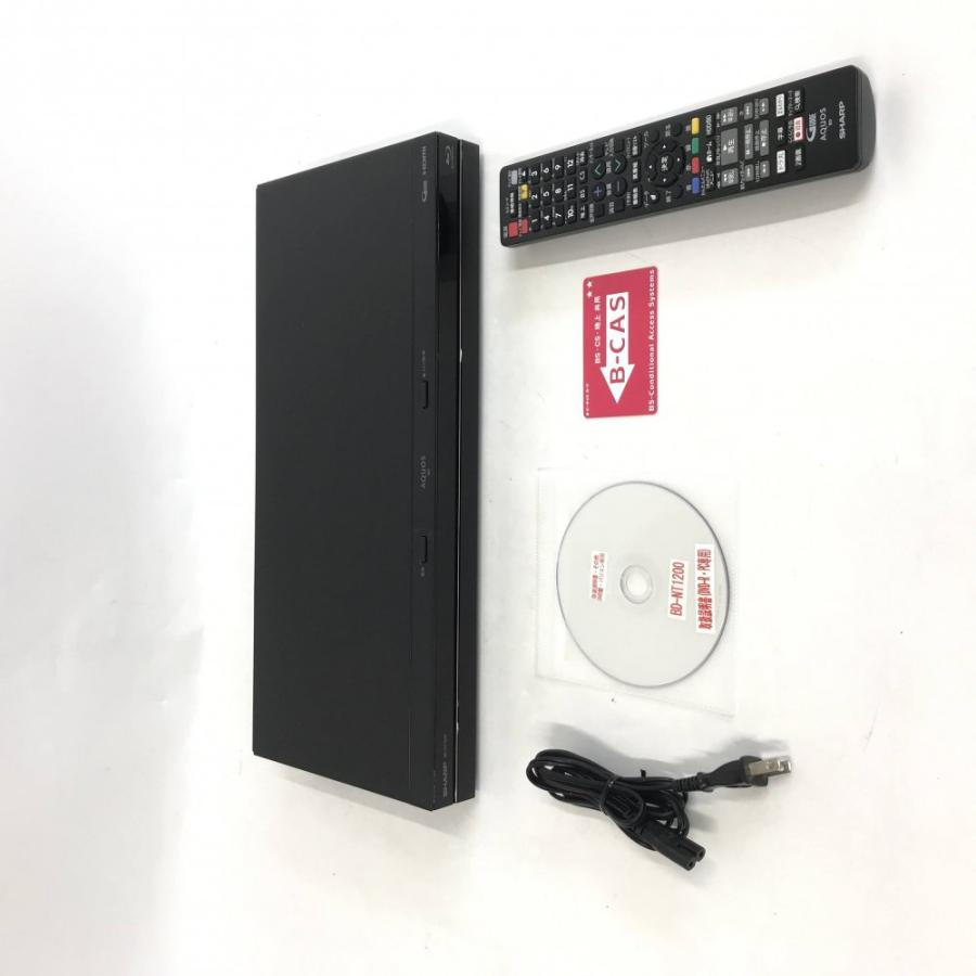 シャープ AQUOS ブルーレイレコーダー 1TB 3チューナー BD-NT1200
