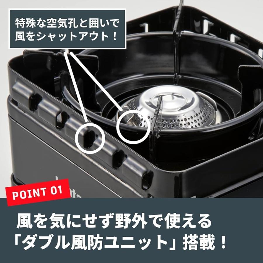 イワタニ Iwatani 岩谷 カセットフー タフまるジュニア オリーブ 