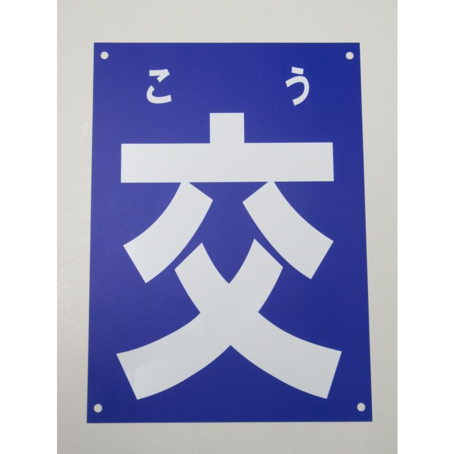 交通安全 看板サインプレート 5枚1セット 青色  安全運転 シートベルト着用 特別警戒 プラ看板 屋外 プレート看板 車 危険運転 警察 日本製｜magsticker｜02