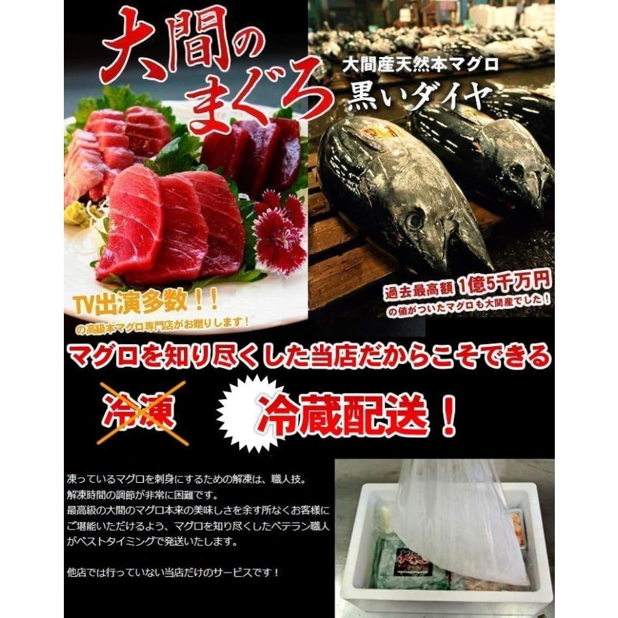 青森県 大間産 天然本マグロ 中トロ 赤身 半々 合計480g 4-5人前 最