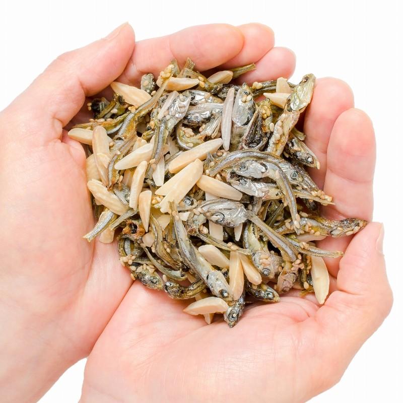 王様のアーモンドフィッシュ アーモンド小魚 合計1.42kg・285g×5パック ポイント消化 食品 メール便 おつまみ 珍味｜maguro-ousama｜07