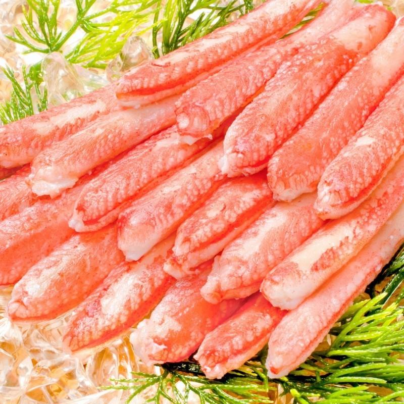 ズワイガニ 棒肉 むき身 かにポーション 900g 20本入り ×3パック 合計