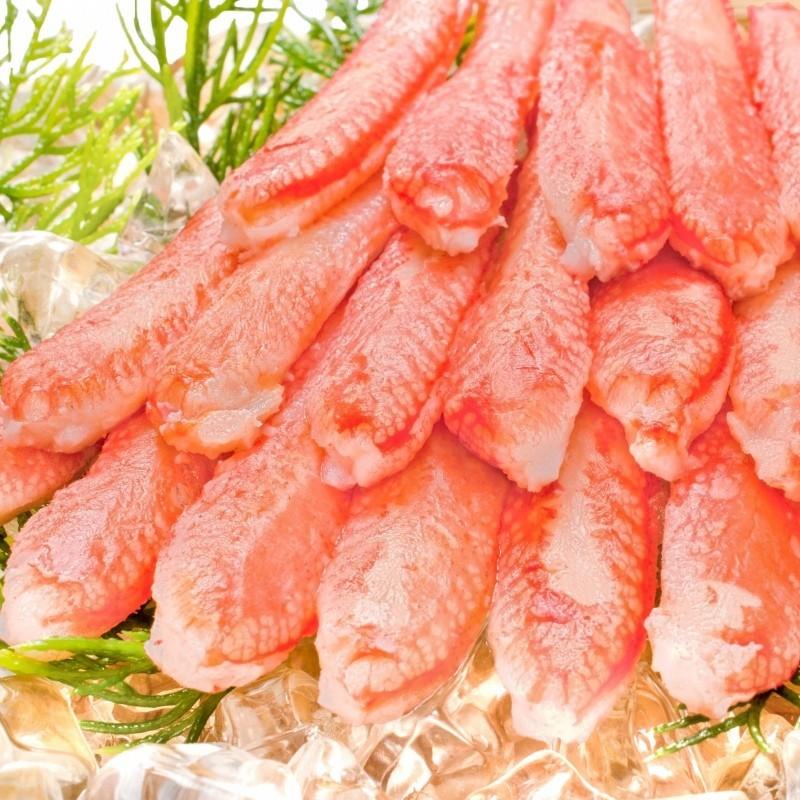 ズワイガニ 棒肉 むき身 かにポーション 1.5kg 20本入り ×5パック 合計100本 (かに カニ 蟹)｜maguro-ousama｜07
