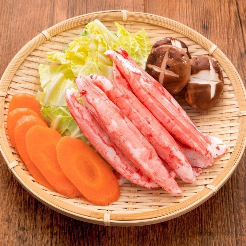 カニカマ カニ風味かまぼこ 業務用 1kg×3袋 合計3kg 旨味も食感もほぼカニを目指した逸品 しなやかにサラダ かにサラダ カニサラダ シーフードサラダ｜maguro-ousama｜08