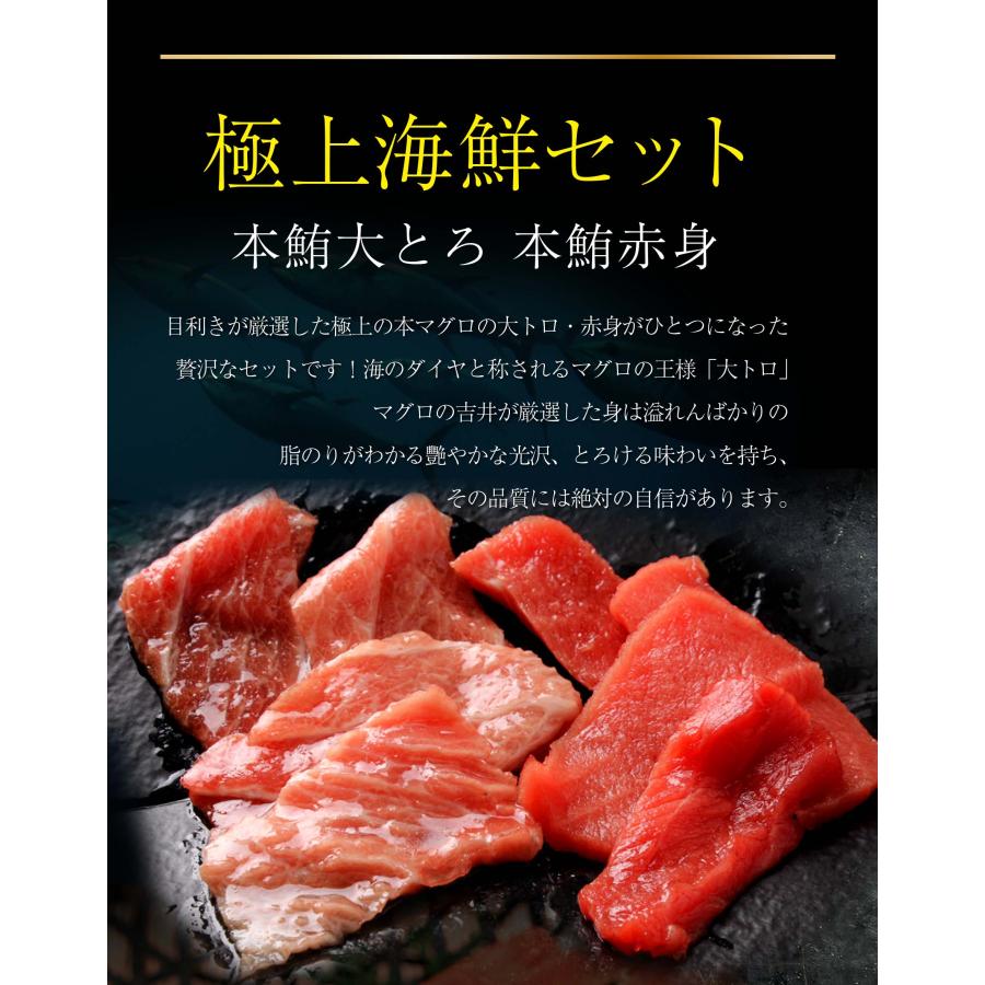 父の日 プレゼント 海鮮 ギフト 本鮪 ズワイガニほぐし身 イクラ ネギトロ 海鮮丼 海鮮福袋 お中元 父 誕生日 御祝 内祝い 食べ物 おつまみ 海鮮セット 暁｜maguro441｜05