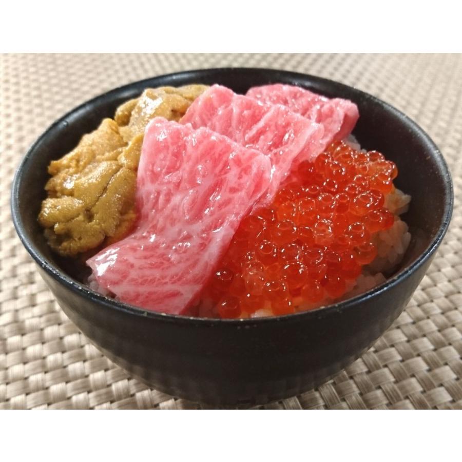 母の日 プレゼント 海鮮 ギフト 本マグロ 大トロ 赤身 うに イクラ 海鮮セット 海鮮丼 食べ物 おつまみ 60代 70代 80代 母 花以外 誕生日 御祝 内祝 海鮮三色丼｜maguro441｜12