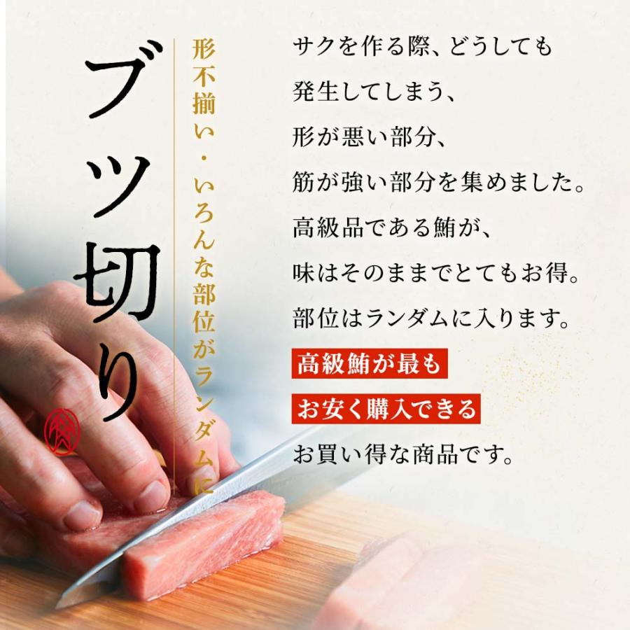 マグロ 訳あり 刺身 南マグロ ブツ切り 500g (訳あり) 3~4人前相当 刺身用 業務用 お取り寄せ 冷凍鮪｜maguroittaku｜05