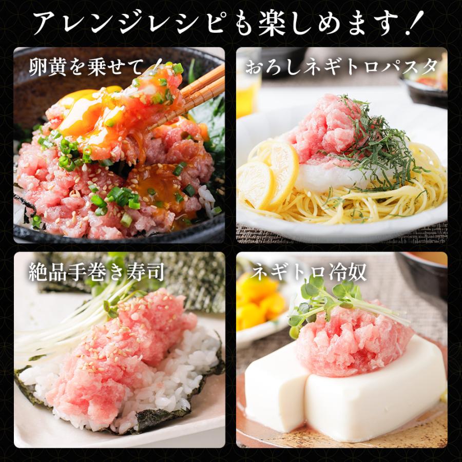 ねぎとろ 1kg 100g×10パック] 天然まぐろ冷凍 個包装 焼津 寿司