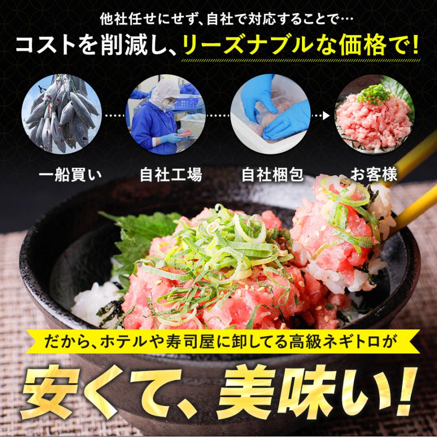 ミナミまぐろ100% ねぎとろ 100g×2 複数購入で最大おまけ7パック!![南