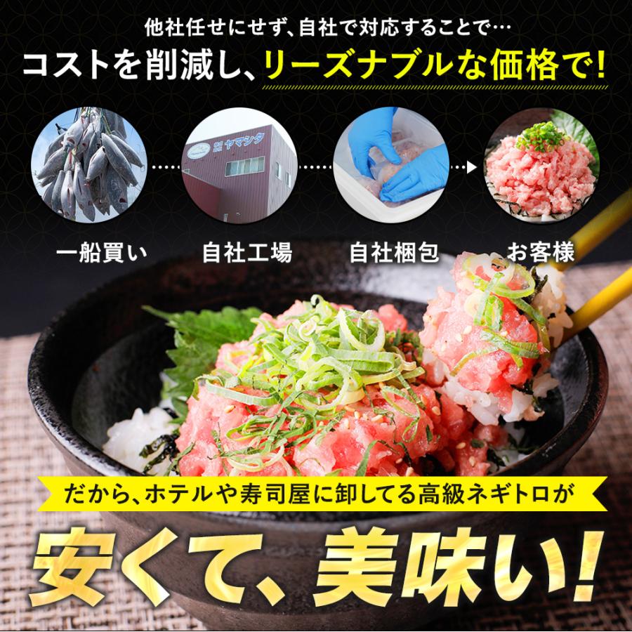 ミナミまぐろ100% ねぎとろ 100g×2 複数購入で最大おまけ7パック!![南