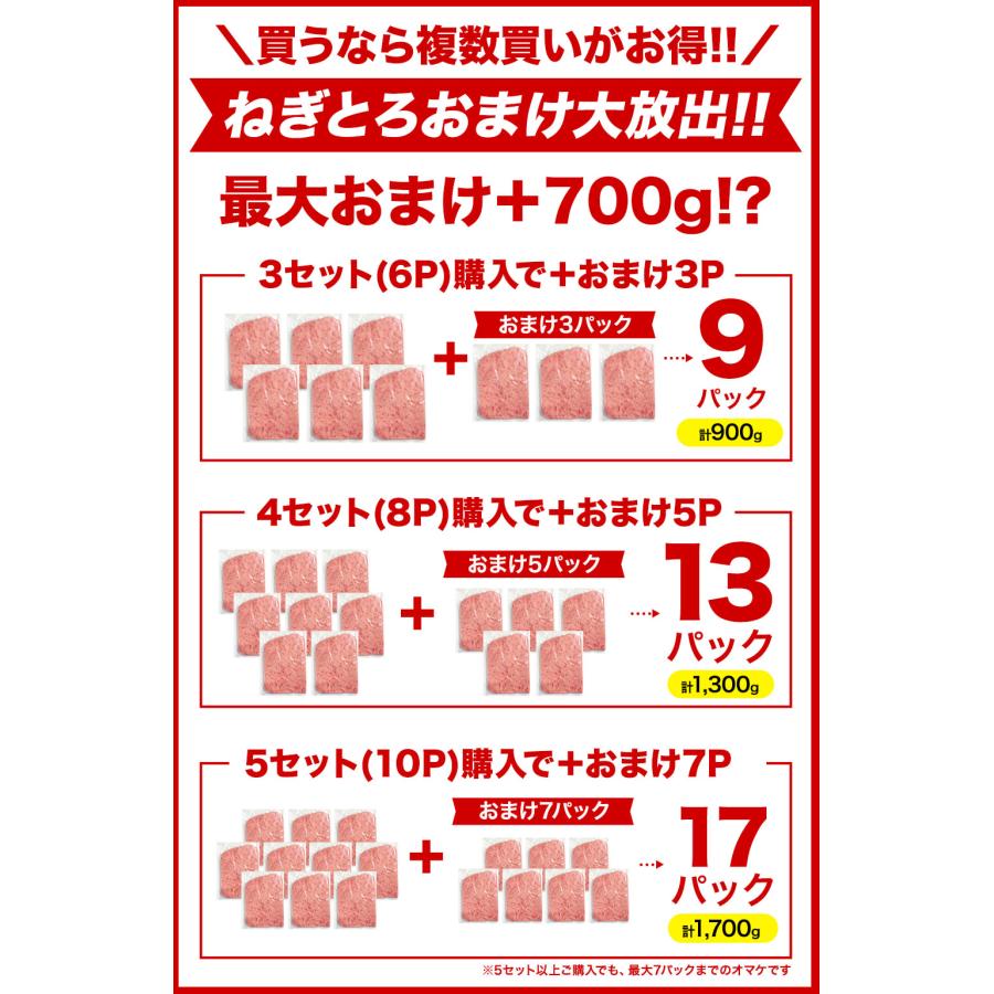 ミナミまぐろ100% ねぎとろ 100g×2 複数購入で最大おまけ7パック!![南