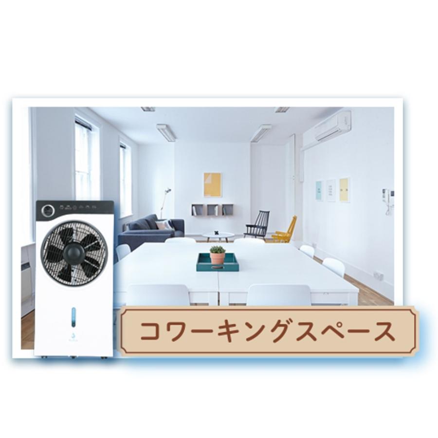 AirRish(エアリッシュ)超音波ミストサーキュレーター 100畳までの空間除菌/感染/消臭対策/コロナ・インフル・ノロウイルス不活性化/ノンアルコール病院公共施設の画像