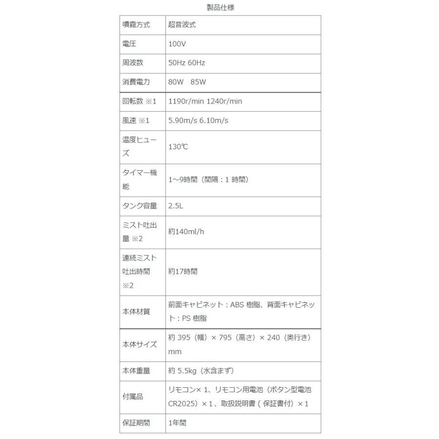 AirRish(エアリッシュ)超音波ミストサーキュレーター 100畳までの空間除菌/感染/消臭対策/コロナ・インフル・ノロウイルス不活性化/ノンアルコール病院公共施設の画像