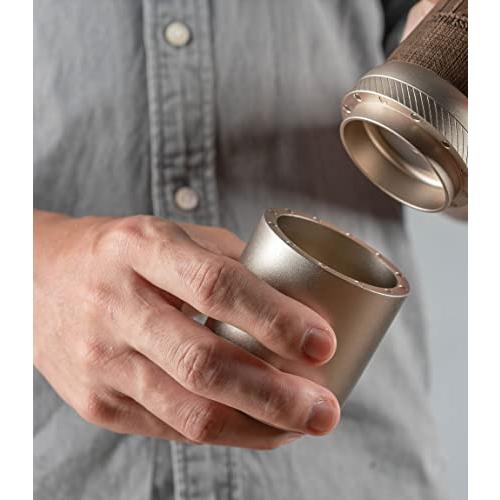 1Zpresso K-Ultra 手挽きコーヒーミル シルバー清掃しやすい 均一性