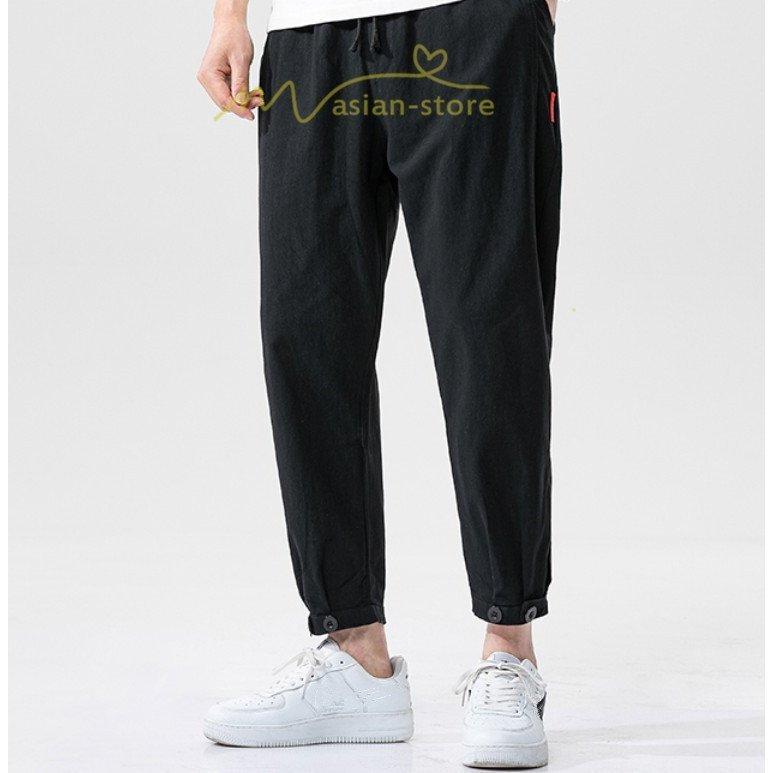 注目ブランドのギフト ボトムス パンツ メンズ 無地 夏 メンズお洒 秋 サルエルパンツ メンズ 綿麻 テーパードパンツ チノパン ゆったり 夏 サマー カジュアル 無地パンツ 麻パンツ ボトムス 春 秋 ウェストゴム 紐付き Www Threeriversofs Com