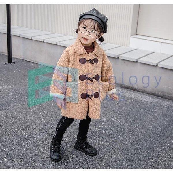 特価ブログのジャケット ボアコート 襟付き 大きいボタン 女の子 Pコート チェスターコート 子供服 アウター 裏ボア ベビー キッズ マタニティ コート アウター 冬服 女の子 ベビージャケット 裏起毛 保温 防寒 Cocc Mahalo Shop 商売