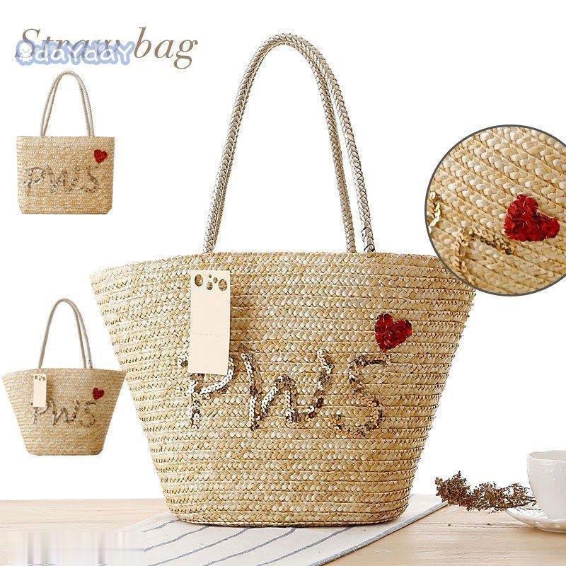 レディース バッグ かごバッグ レディースファッション かばん カバン トートバッグ 夏 ファッション ベージュ かごバッグ 大容量 軽量 大人可愛い 内布付き Harf 肩掛け Shop Mahalo 新作 純正割の