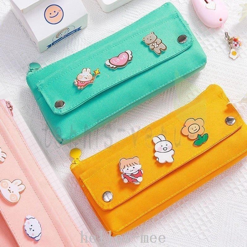筆箱ペンケースかわいいボックスキッズ通学大容量可愛い文房具無地便利韓国女子小学生幼稚園 Haraf21 Mahalo Shop 通販 Yahoo ショッピング