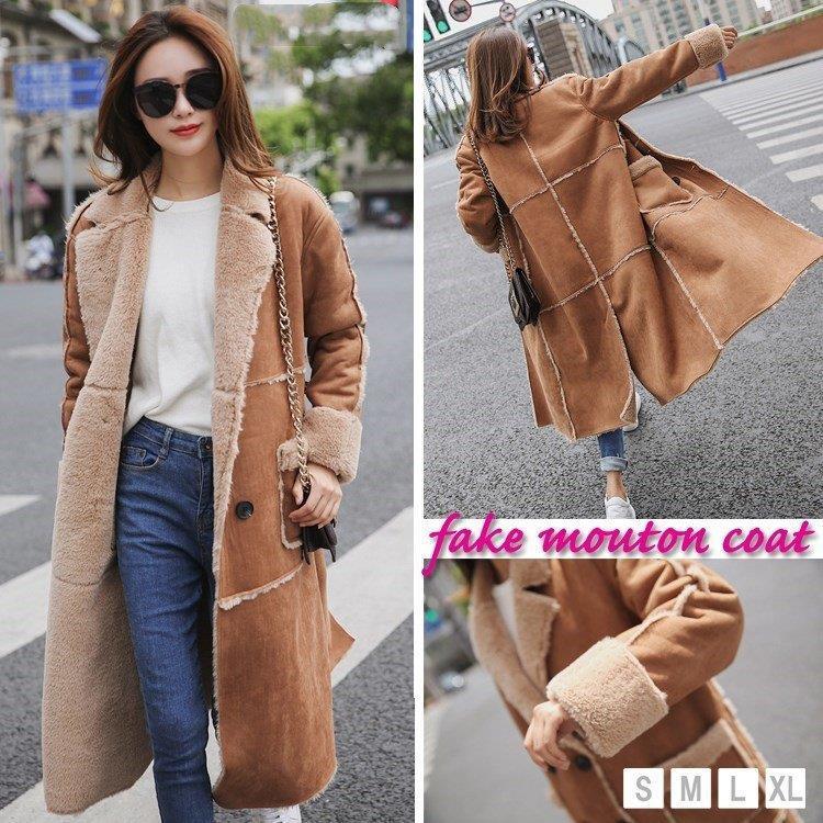 数々の賞を受賞 ムートンコート レディース ロング スエード コート ムートンコート レディース ロング スエード コート レディース ロング ムートン コート レディース 裏ボア コート 秋冬 アウター スエード レディース コート アウター