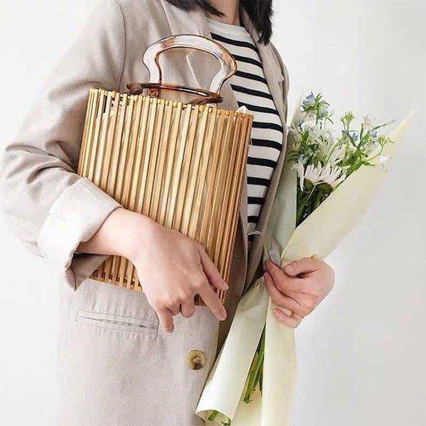 バッグ レディース 春夏 レディース 40代 30代 かばん ファッション 50代 かばん 可愛い きれいめ レディースバッグ かごバッグ 手提げバッグ 手提かばん Mahalo Shop オシャレ Mahalo 53 Offの