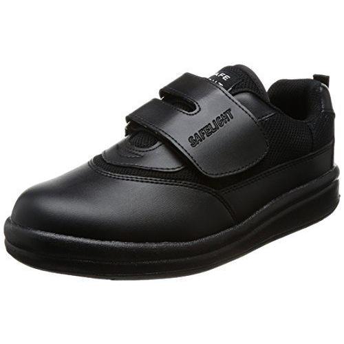 新色追加して再販富士手袋工業 安全靴 作業靴 軽量 セーフティシューズ 1231 メンズ BLACK 23.5cm
