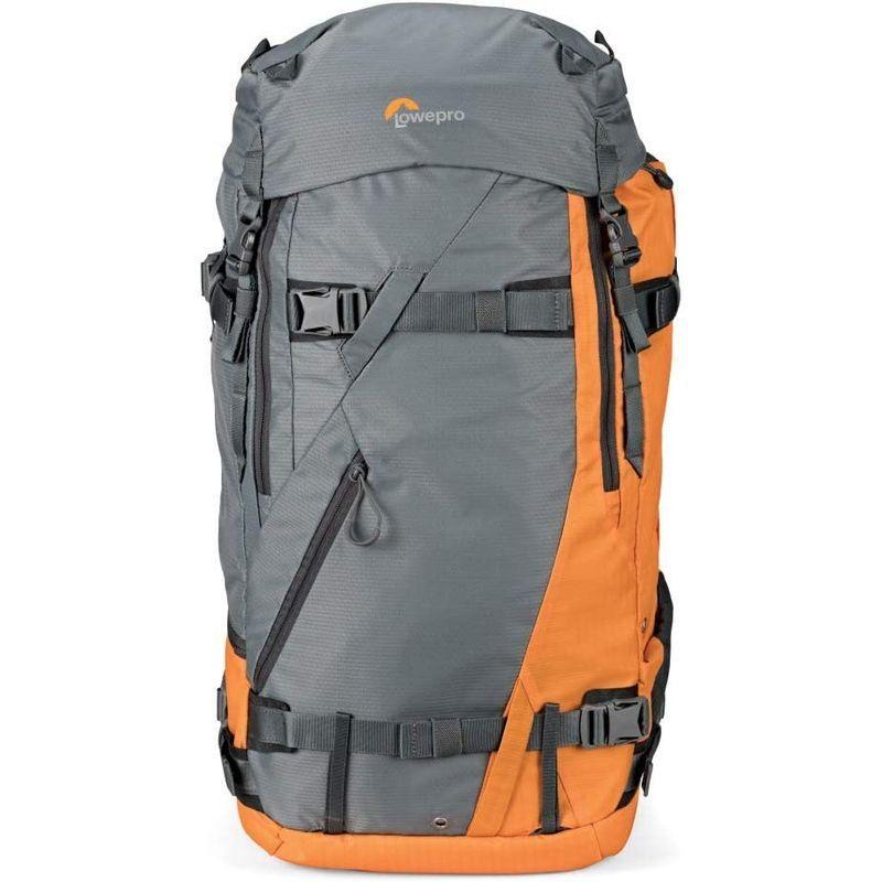 匿名配送 Lowepro カメラバッグ パウダー BP500AW グレー/オレンジ 51L レインカバー付属 LP37230-PWW 【P2658347873】(14411円)